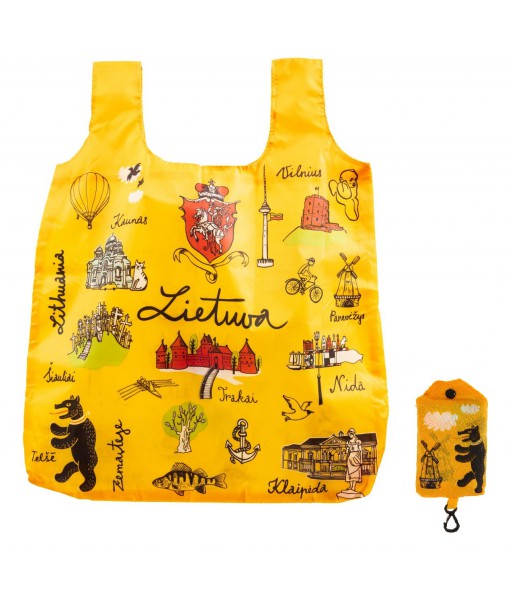 Tote Bag - Foldable "Lietuva"