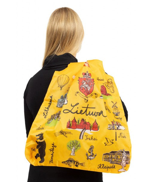 Tote Bag - Foldable "Lietuva"