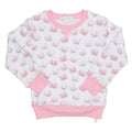 The Oaks’ Trick or Treat Pink Sweatshirt wraps your toddler in cozy charm, featuring a playful pink and white jack-o’-lantern print that brings Halloween spirit to life with every wear! Delight in festive fun and comfort this season.