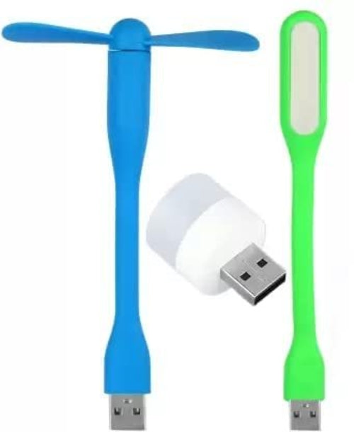 Triple Combo USB Light & FAN