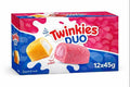 Twinkies DUO Strawberry & Cream Filled Cakes 12 x 45g - Out of Date