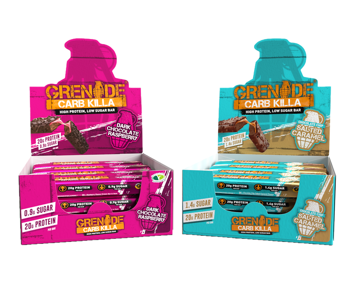 Two Grenade Snacks for £45.50
