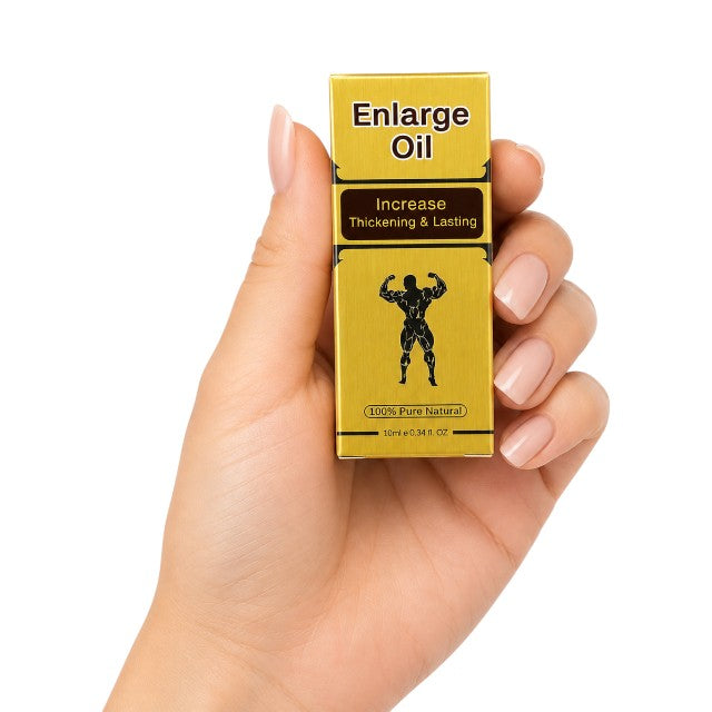 Ulei concentrat LATHOME Enlarge Oil, pentru potență, întârzierea ejaculării și mărirea penisului, 100% natural, 10 ml
