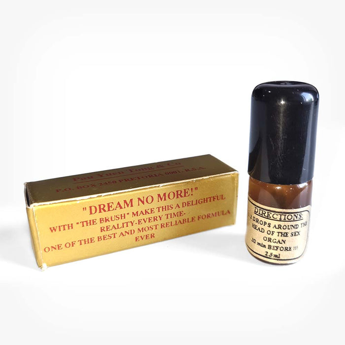Ulei concentrat PAU YUEN TONG The Brush, pentru întârzierea ejaculării, libido și intensificarea plăcerii, 2.5 ml (cca 50 utilizări)