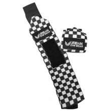 Urban Gym Wear Wrist Wraps - Check