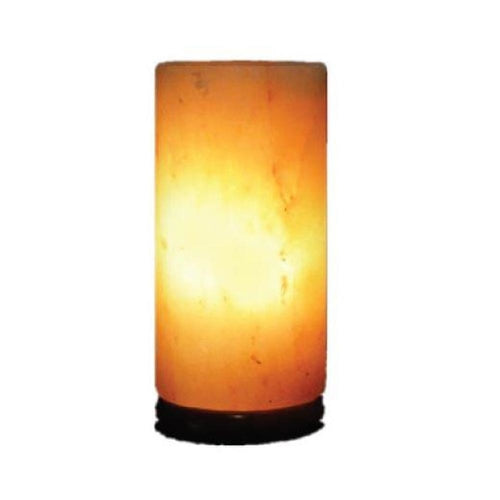 USB Himalayan Pink Rock Salt Lamp - Carved Shape Crystal LED Light