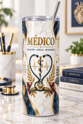 Vaso Térmico Médico de 20 oz – Regalo para Graduación de Medicina