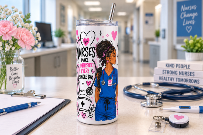 Vaso Térmico para Enfermera 20 oz – Diseño Nurses