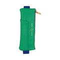 Vegan Leather Pen Pouch - Bright Green + Navy - A. Dodson's