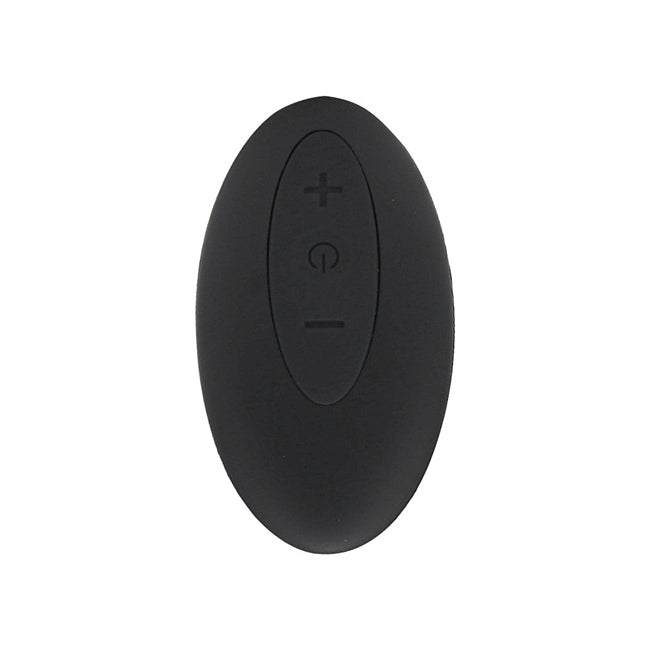 Vibrator pentru prostata RevPro - 10 Function Remote Controlled Prostate Massager, 10 cm, culoarea neagra