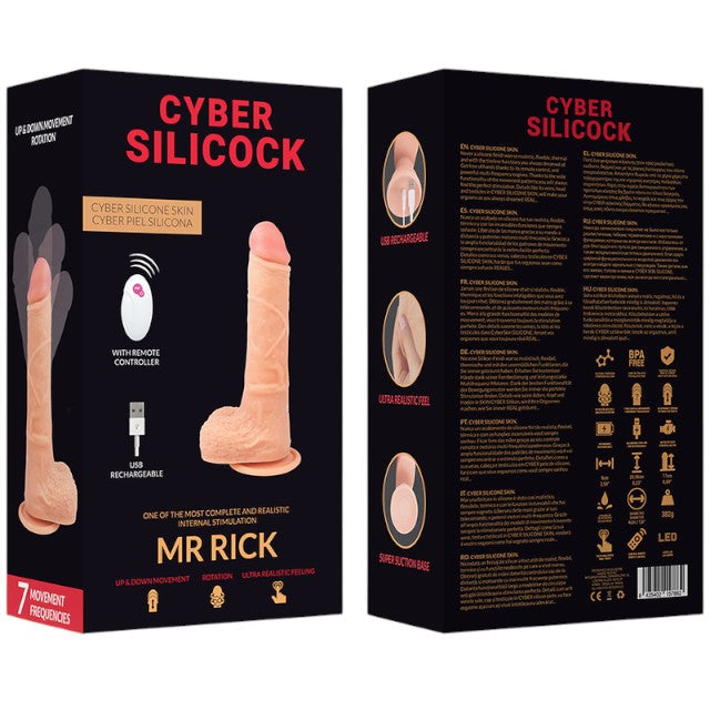 Vibrator realistic Mr Rick - Cyber, 20.9 cm