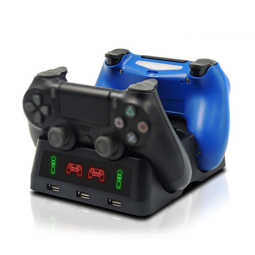 VR Controller Charger USB Four Slots Indicator
