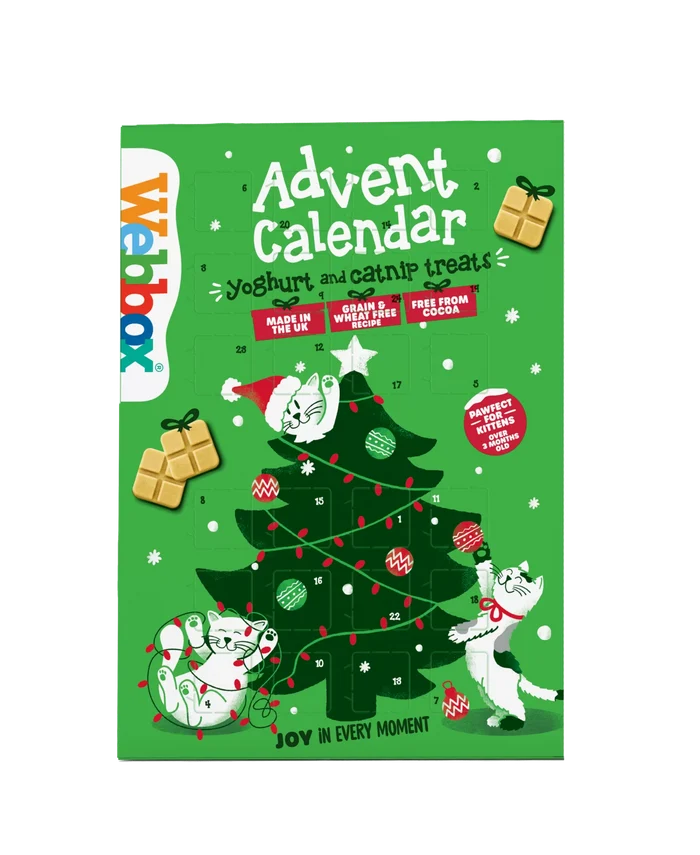 Webbox Advent Calendar for Cats 12 x 70g (case) - Out of Date