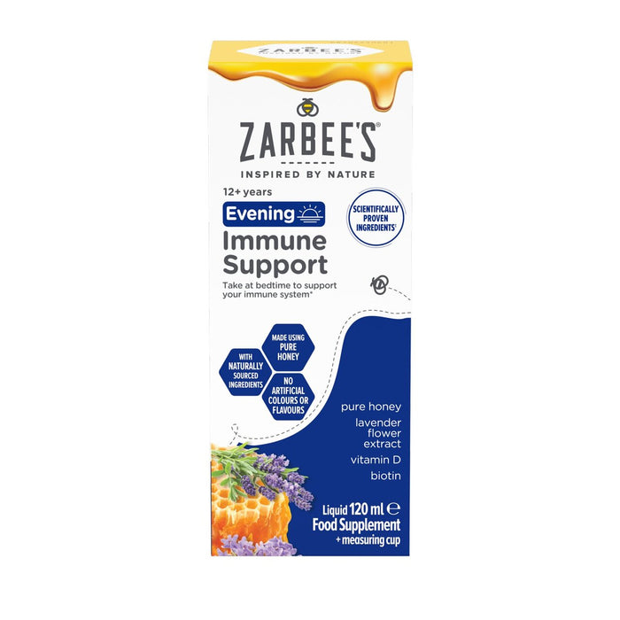Zarbee's Evening Immune Support 3 x 120ml (3 Pack) - Out of Date